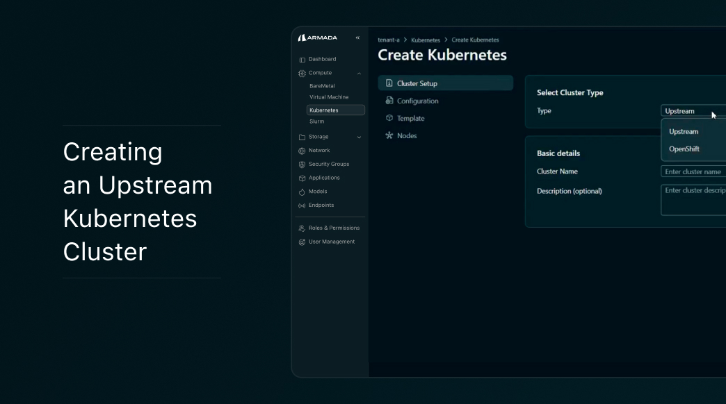 Creating an Upstream Kubernetes Cluster